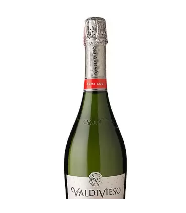 Champagne en botella de 750cc.