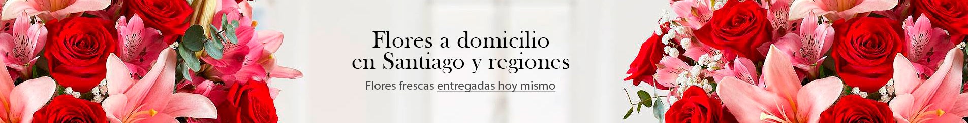 Flores a domicilio en Santiago y regiones entrega el mismo día